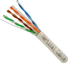 CAT 6A 10GS, UTP, RISER RATED (CMR) BLUE 1000ft WOODEN SPOOL - Vertical Cable 064-486/A/WH