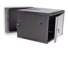 9U Wall Mount Swing Out Network Enclosure with Glass Door - Kendall Howard 3130-3-001-09