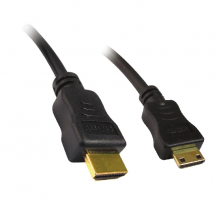 2M HDMI 1.3 (A) to Mini HDMI (C) Cable - Philmore Mfg. 45-7442