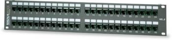 48-Port Category 3 RJ-11 2W Modular-Telco Patch Panel, Active Pins 3-4, USOC, Male, 3.50″ High  - Signamax 48112-C3MU