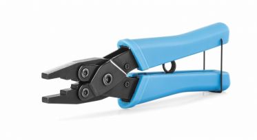 crimping tool for field terminable plug