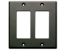Quad Cover Plate - black - Radio Design Labs CP-4B