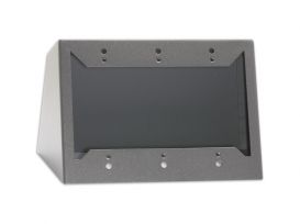 Double Surface Mount Box for Decora® Remote Controls and Panels - gray - Radio Design Labs SMB-2G