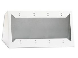 Single plate for standard and specialty connectors - Top Hole Position - Stainless Steel - Radio Design Labs DS-D1T