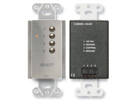 4 Channel Remote Control for ST-SX4 - Black - Radio Design Labs DB-RC4ST