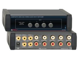 Audio/Video Switcher - 4x1 - Phono - Radio Design Labs RU-AVX4