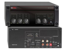 35 Watt Audio Power Amplifier - 25 V, 70 V, 100 V Outputs - Radio Design Labs HD-PA35UA