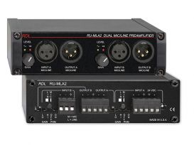 Audio Distribution Amplifier - Balanced/Unbalanced - 2x4, 1x8 - Radio Design Labs RU-ADA4D