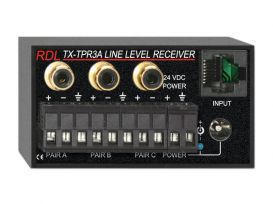 Active Single-Pair Receiver - Twisted Pair Format-A  - XLR mic/line output - Radio Design Labs D-TPR1A