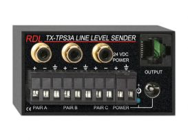 Active Single-Pair Receiver - Twisted Pair Format-A  - XLR mic/line output - Radio Design Labs D-TPR1A
