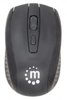 Dual Mode BT / USB Wireless Mouse- White - Manhattan Computer Products 179645