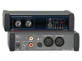 Microphone Preamplifier - Stereo Output with Compressors - Radio Design Labs EZ-MPA1