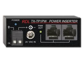 Active Single-Pair Receiver - Twisted Pair Format-A  - XLR mic/line output - Black - Radio Design Labs DB-TPR1A